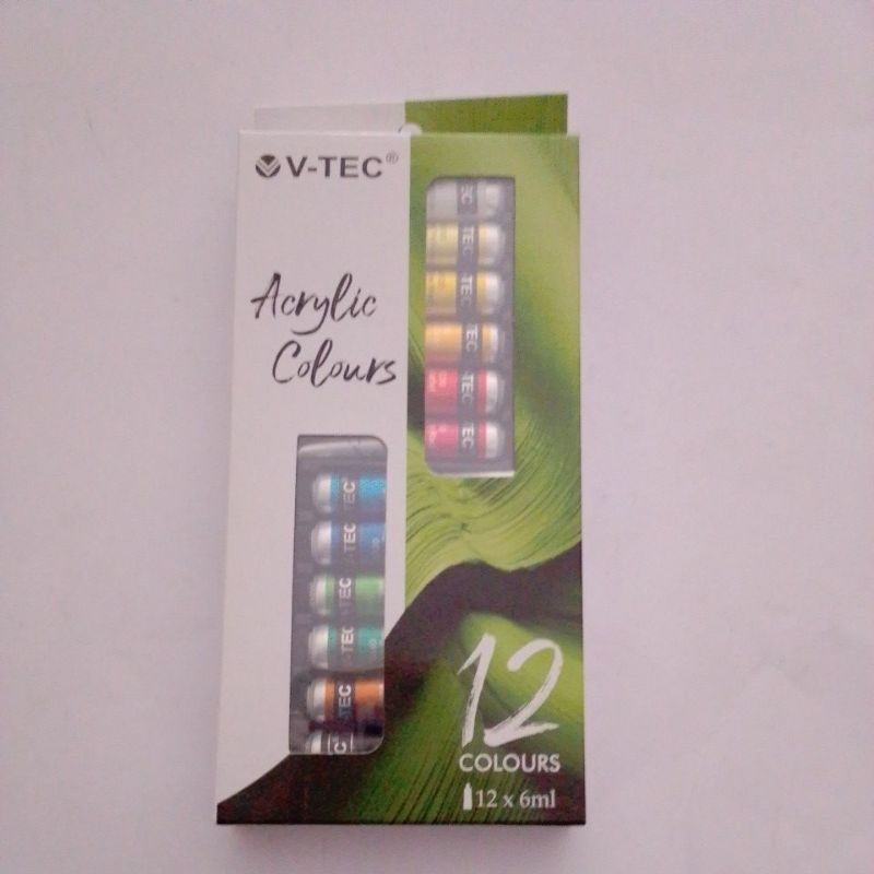 

Cat Acrylic 12 warna