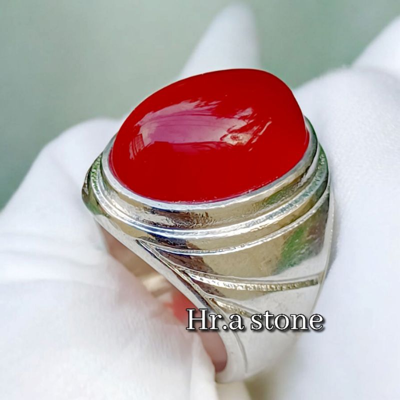 CINCIN BATU RED BARON PACITAN RING TITANIUM SUPER