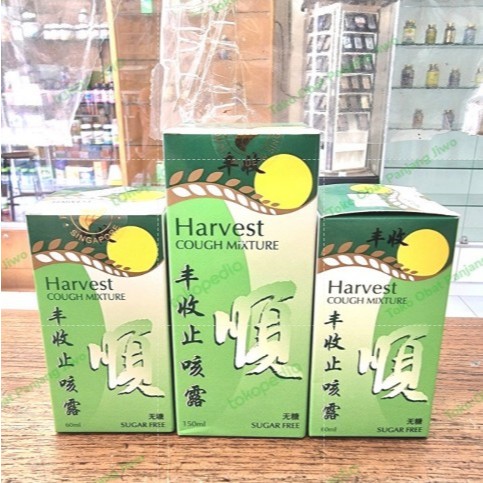 Harvest Cough Mixture 150ml - Antivirus, Antibacterial, and Throat Relief