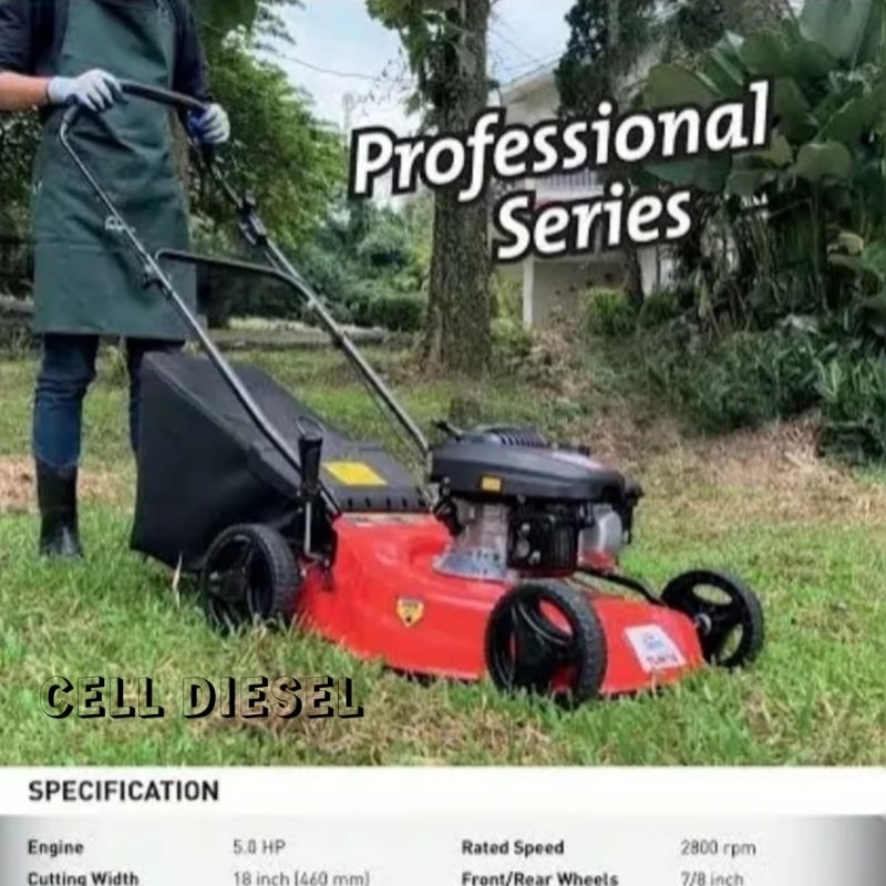 Mesin Potong Rumput Dorong TASCO TLM 18 E