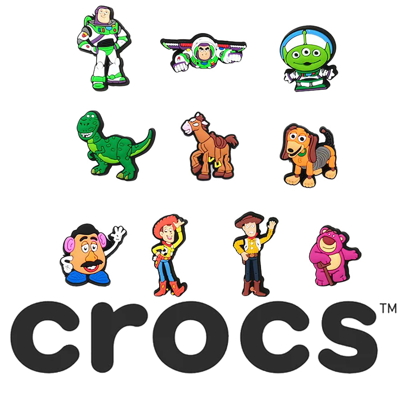 【READY】ORI Crocs Jibbitz 10pcs