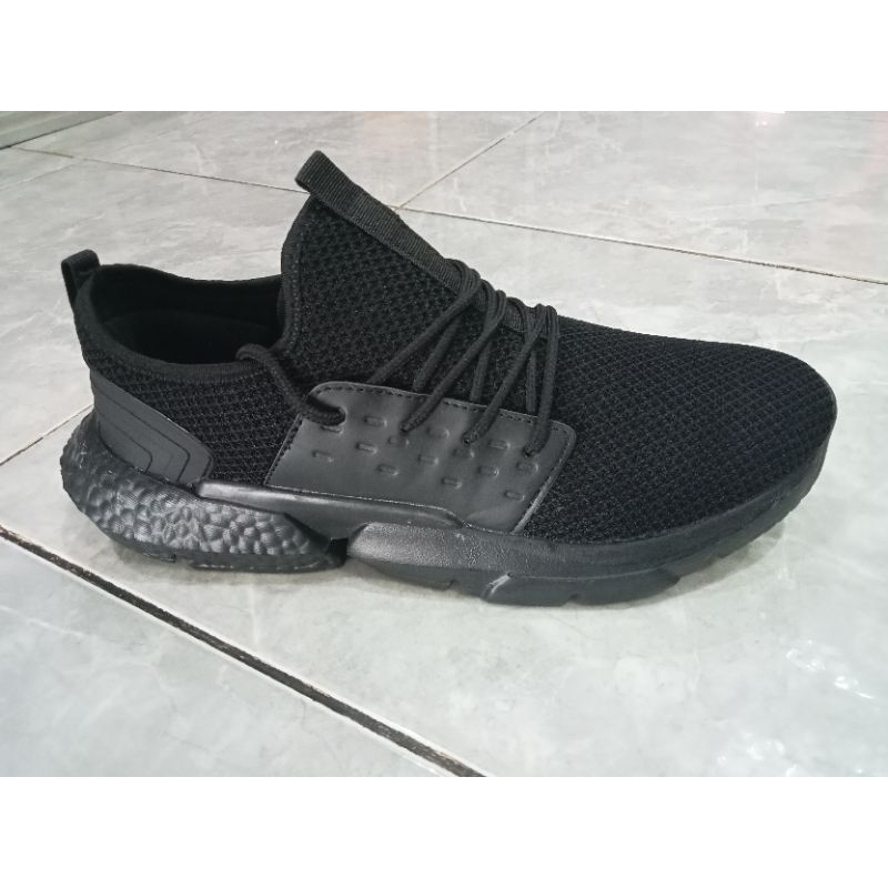 Sepatu Sneakers Dewasa Duff Preston - Hitam/Hitam