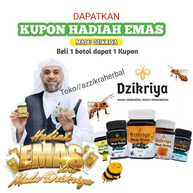 

Madu DZIKRIYA dikriya zikriya azikriya Hutan / Herbal Super hitam pahit AGEN RESMI BEKASI