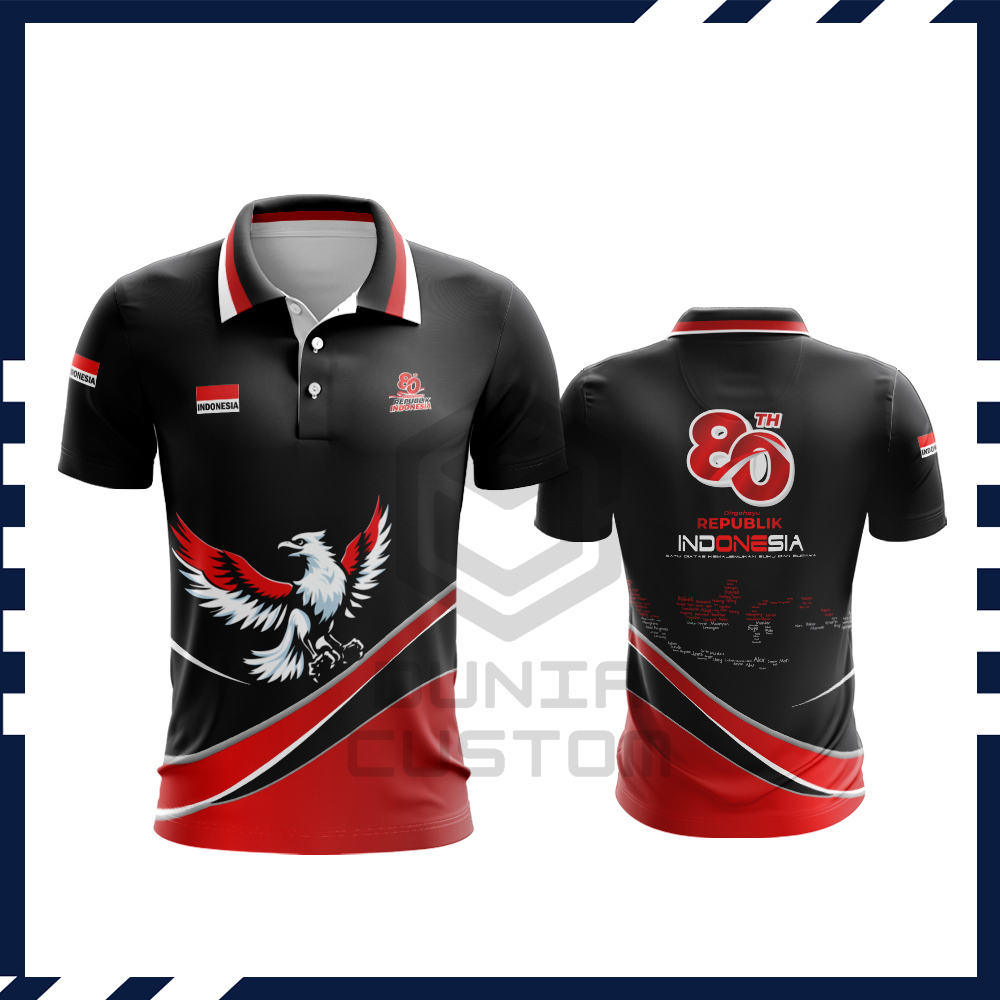 Baju 17 Agustus / Kaos Panitia Agustus / Baju 17 Agustus 2025 Lengan Panjang / Jersey 17 Agustus