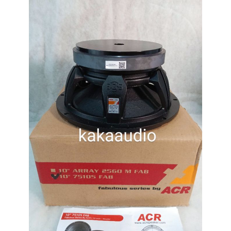 ACR FABULOUS 10INCH- 75105 FABULOUS ORIGINAL ACR