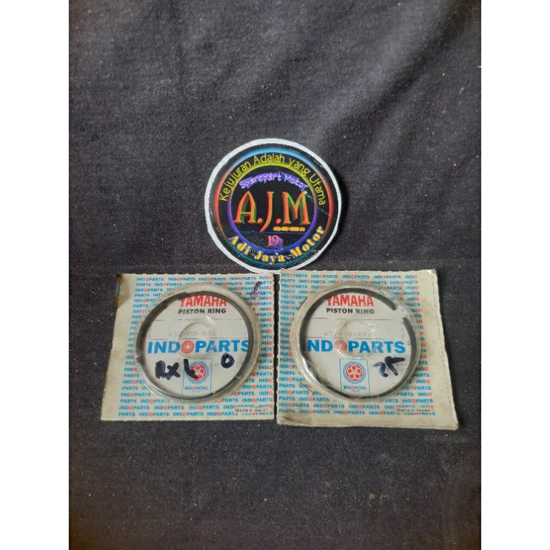 Ring Piston Seher Yamaha RXK RXKING RX KING 4Y2 Os Oversize NOL STD 25 Indopart Japan