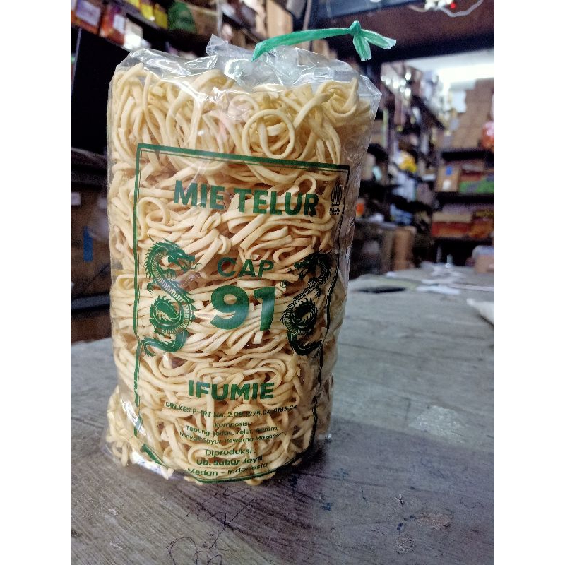 

Ifumi Cap Naga Dua / Mie telur 485 Gr / per Pcs