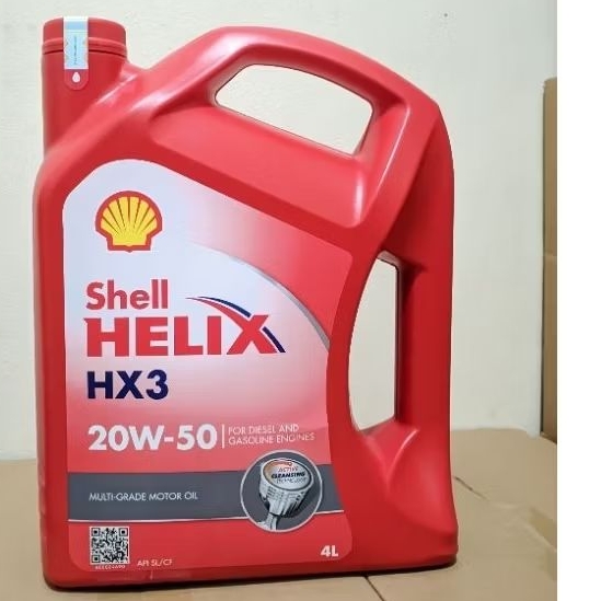 oli Shell Helix HX3 SAE 20W-50