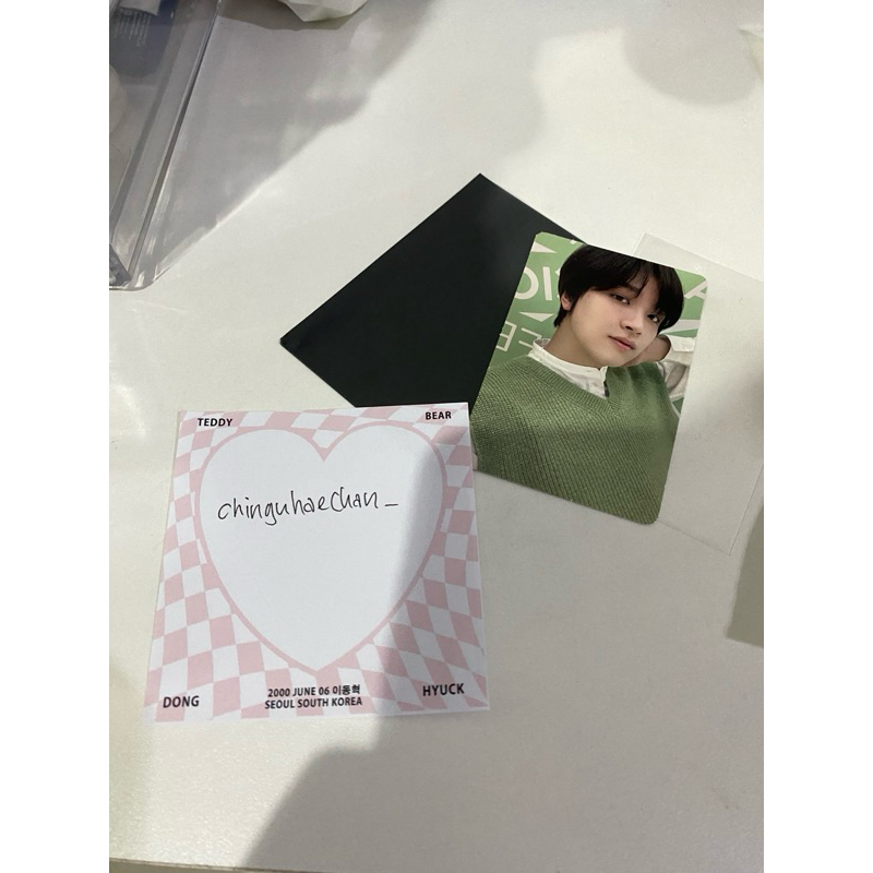 [BOOKED] nct haechan matcha official pc nature republic