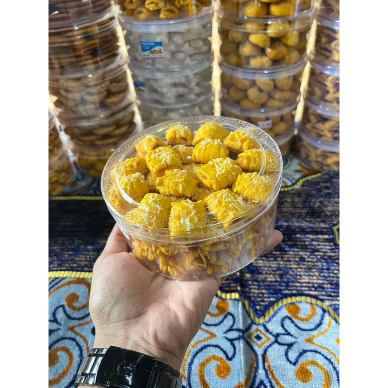 

Kue kering || Nastar gulung || toping keju || 500g
