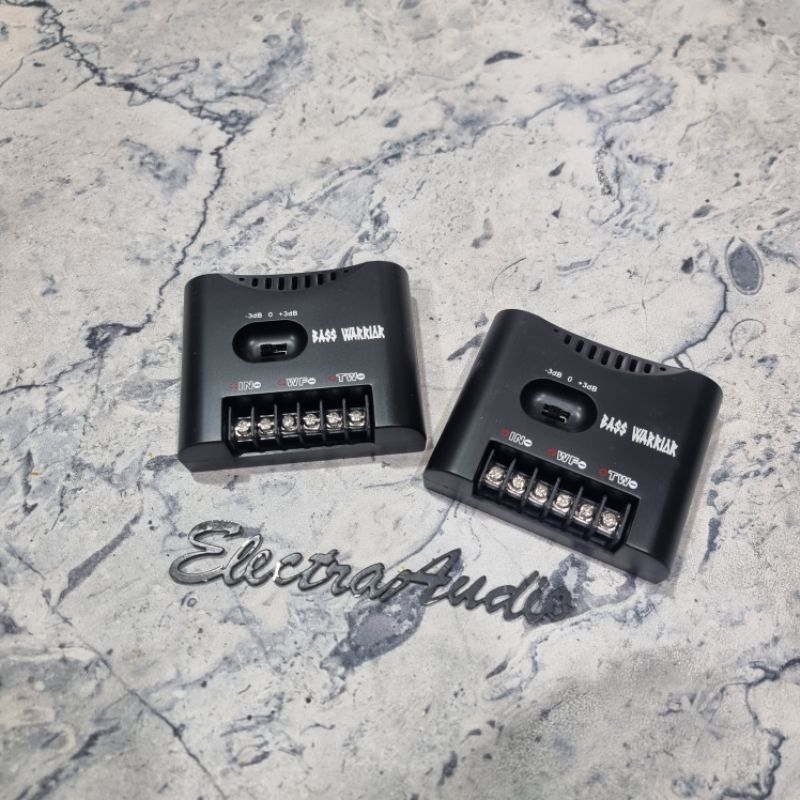 Crossover pasif 2 way bass warrior (NOS) NEW audio mobil