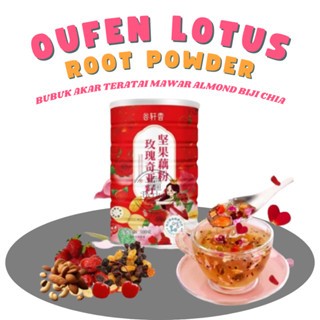

[BPOM] Oufen Lotus Root Powder - Rasa Teratai Mawar - Bubur Akar Teratai