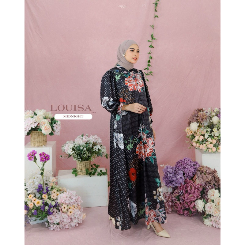 LOUISA DRESS BY HALWA APPAREL // DRESS BY HALWA APPAREL // GAMIS KONDANGAN