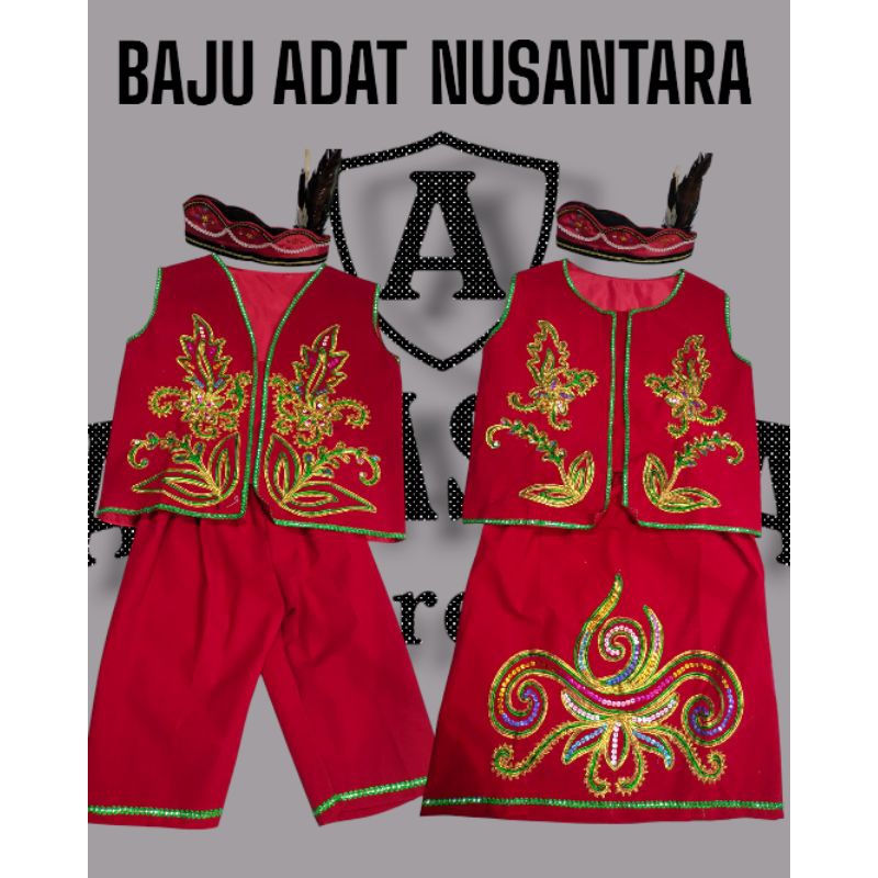BAJU ADAT DAYAK ANAKBAJU ADAT DAYAK KAIN BELUDRUBAJU ADAT DAYAK ANAKBAJU DAYAK ANAK LAKI LAKI COWOKB