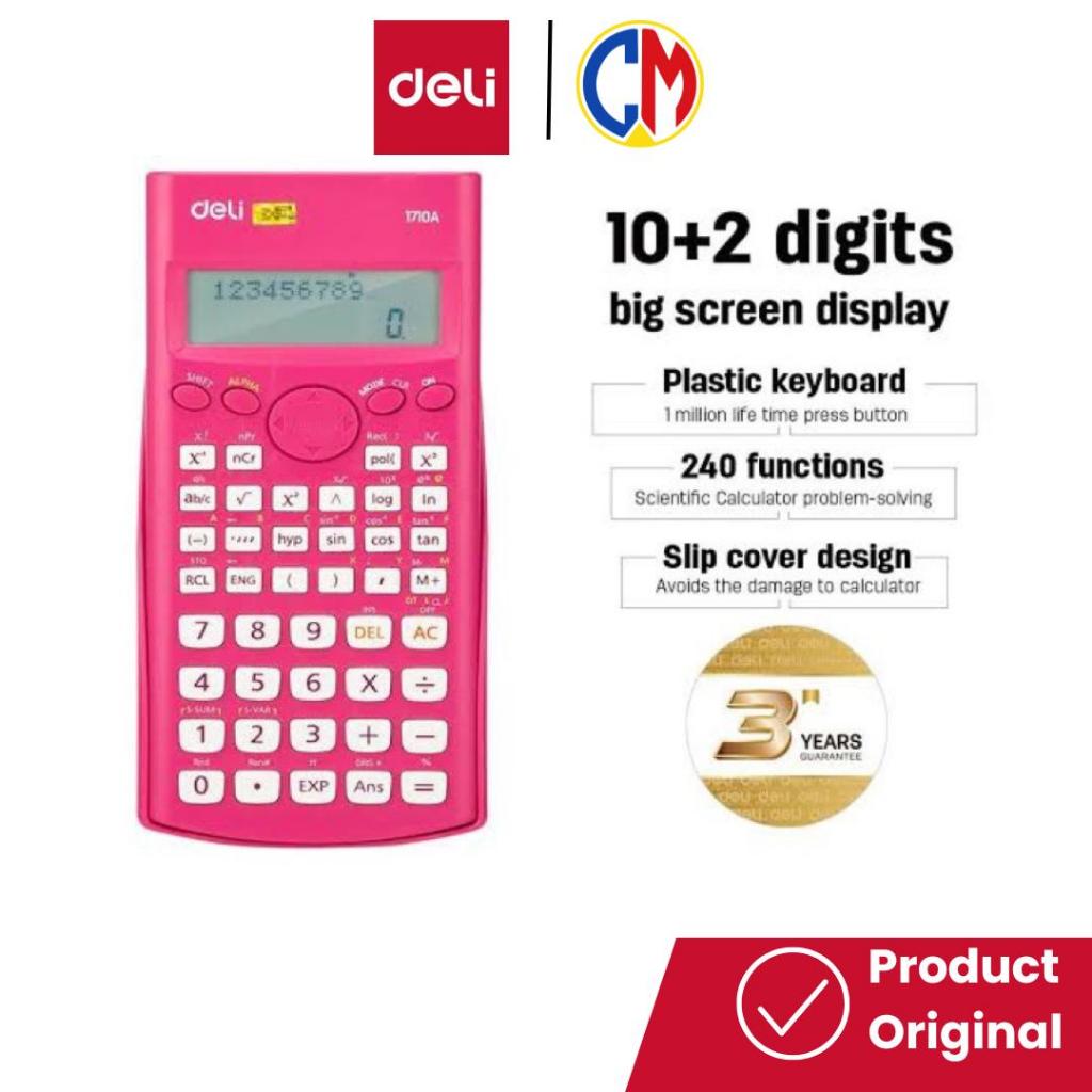 

DELI 1710A Calculator 10+2 Digits