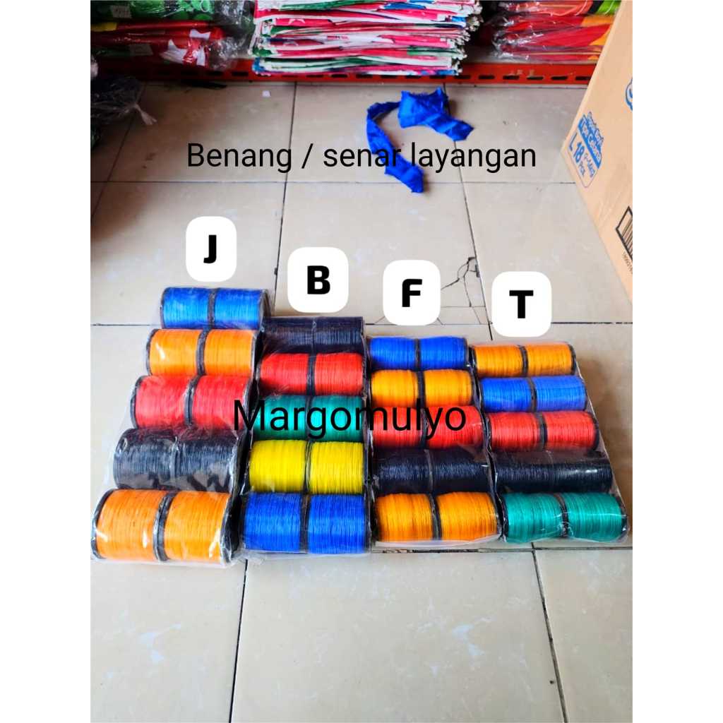 Ecer tau Grosir bisa, Benang layangan Murah , mainan layang-layang gelasan.