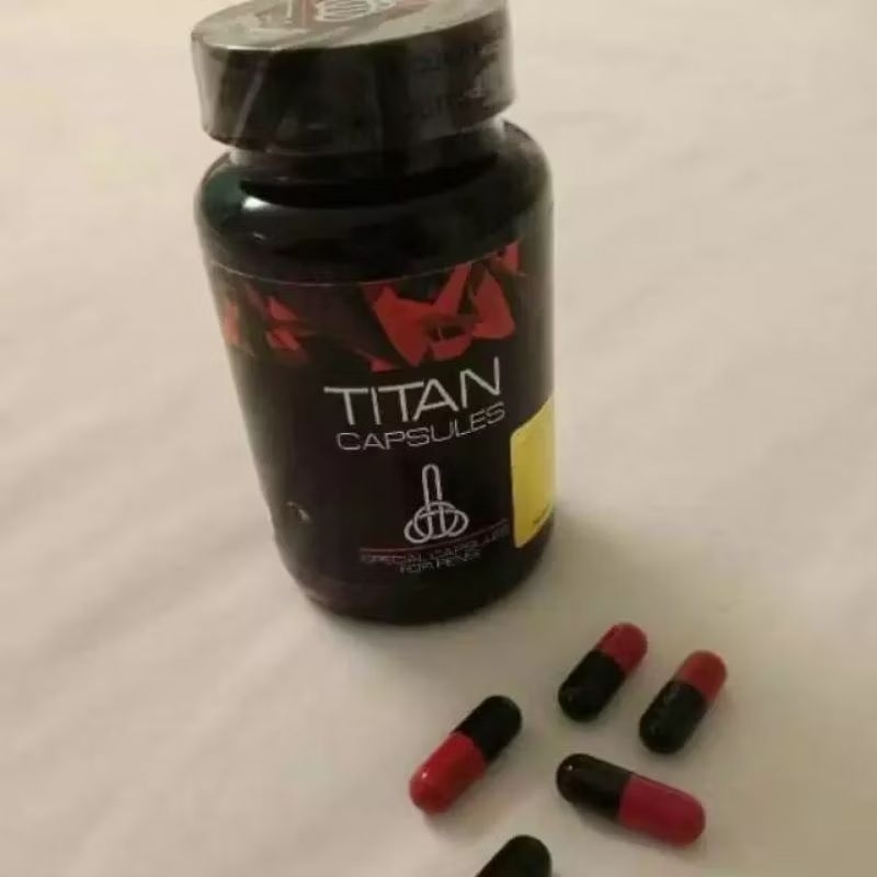 TITAN CAPSULE 100% HERBAL ASLI ORIGINAL PEMBESAR PRIA VITALITAS