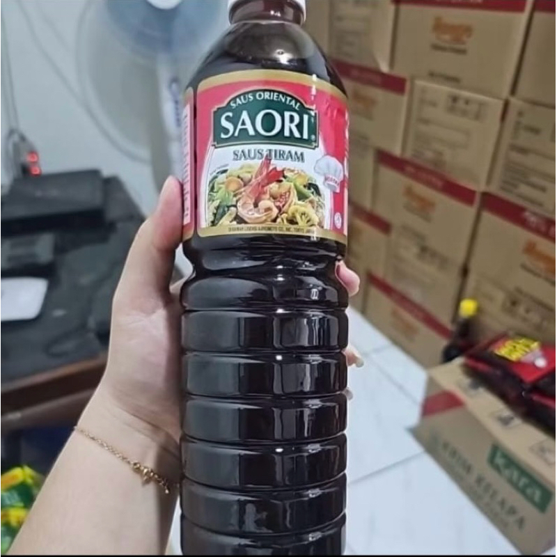 

Saori Saus Oriental Saos Tiram 1 L / Saori Saos Tiram 1 Liter / 1000 ml Ajinomoto