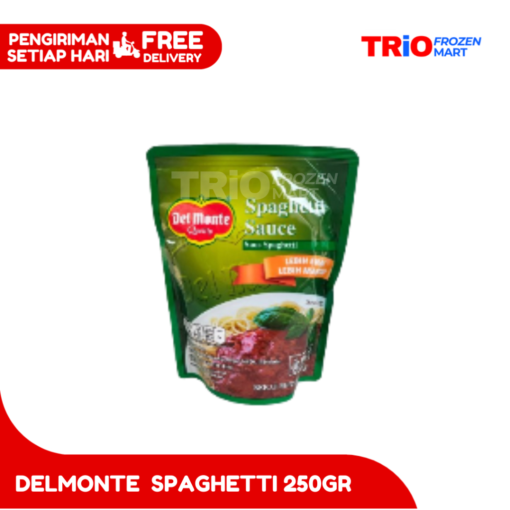 

DELMONTE SPAGHETI SAUCE / SAUS SPAGETI 250GR
