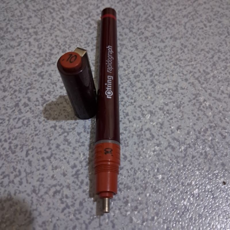 

Rotring Rapidograph 0.1 rapido jerman pulpen gambar teknik