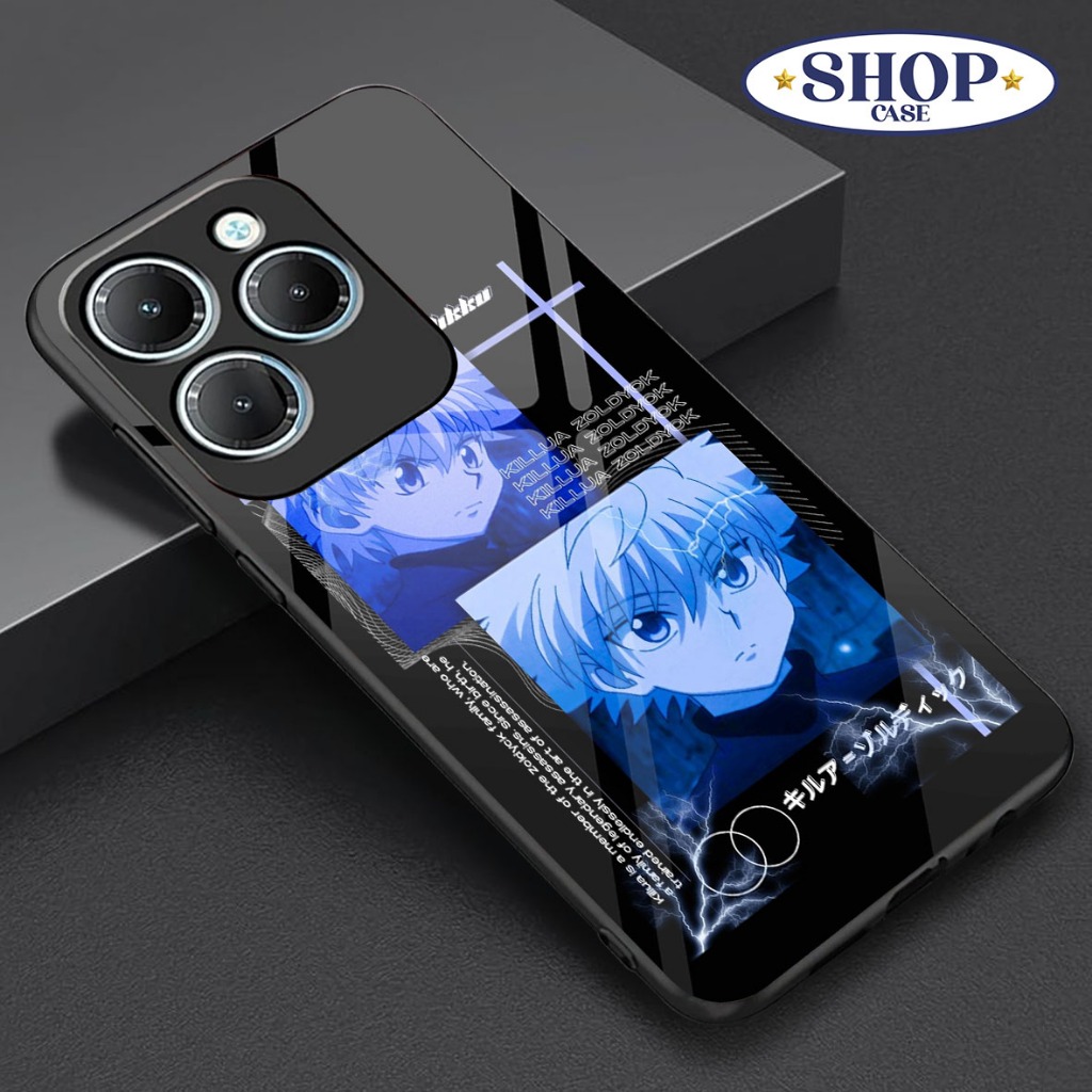 Casing Hp Infinix 40 / Hot 40 Pro / Tecno Spark 20 Pro - Fashion Anime Killua Case Murah Softcase Ha