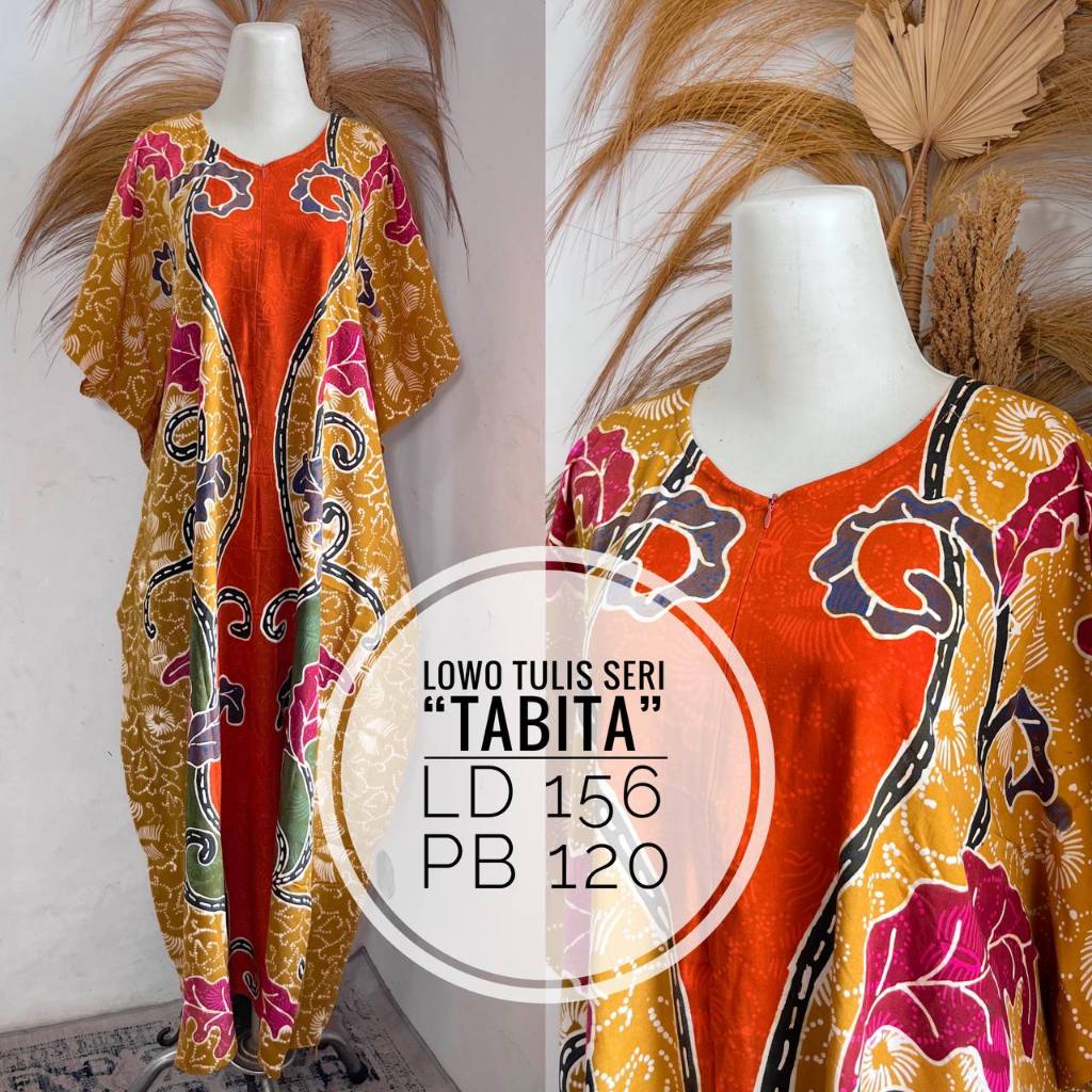 Daster Lowo Batik Tulis Kelelawar Kalong Jumbo Rayon Super Premium MOTIF BEST SELLER