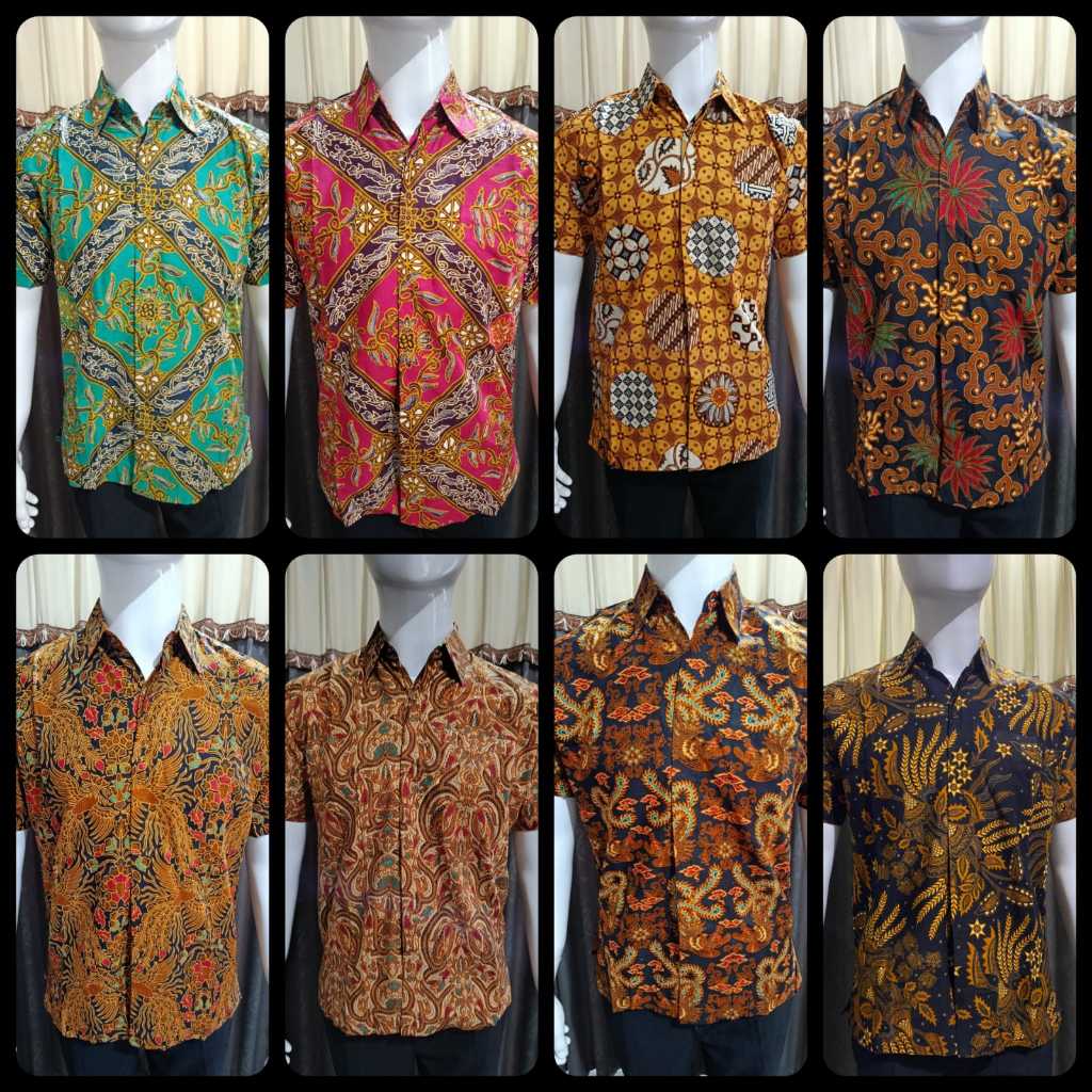 Merapi Batik -  Kemeja Batik Lengan Pendek Furing, Kemeja Batik Lengan Pendek Terlaris.