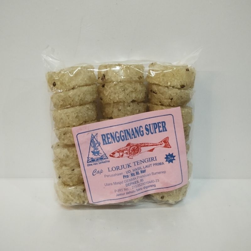 

Rengginang super mentah cap lorjuk tengiri