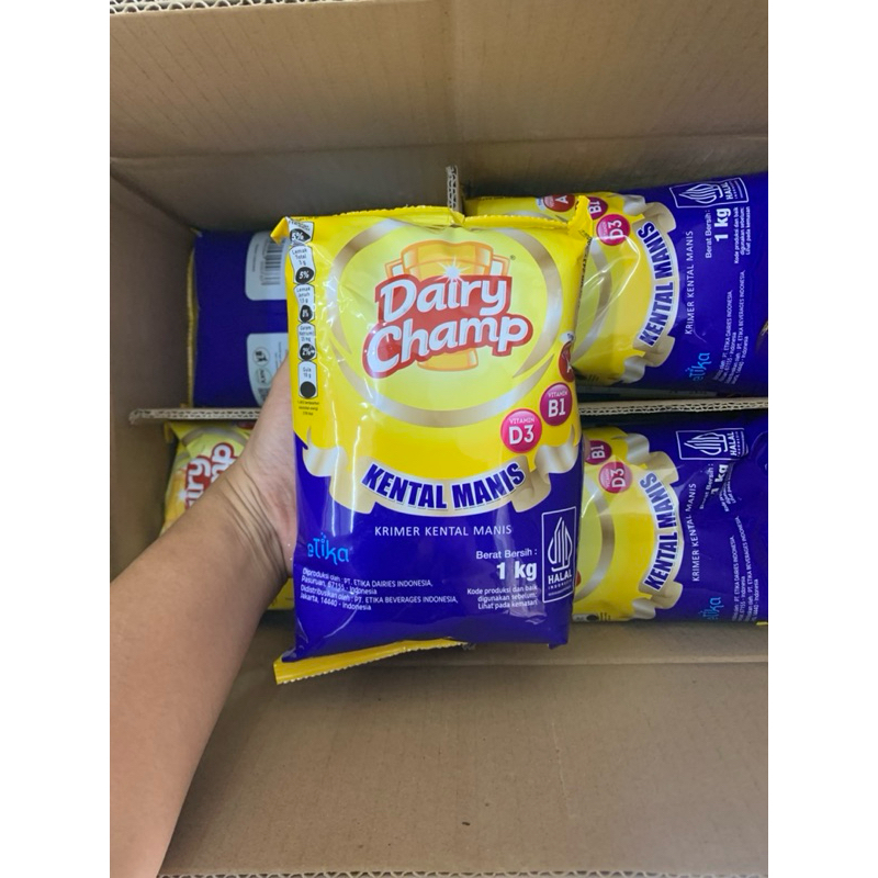

Dairy Champ Susu Kental Manis 1 Kg