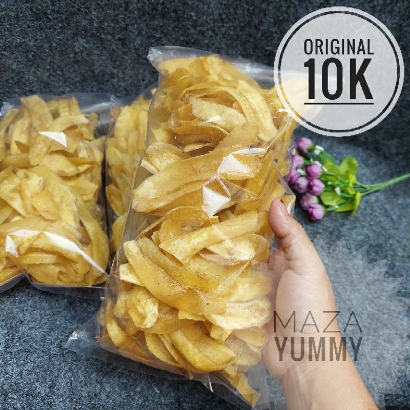 

Keripik pisang ori gurih asin