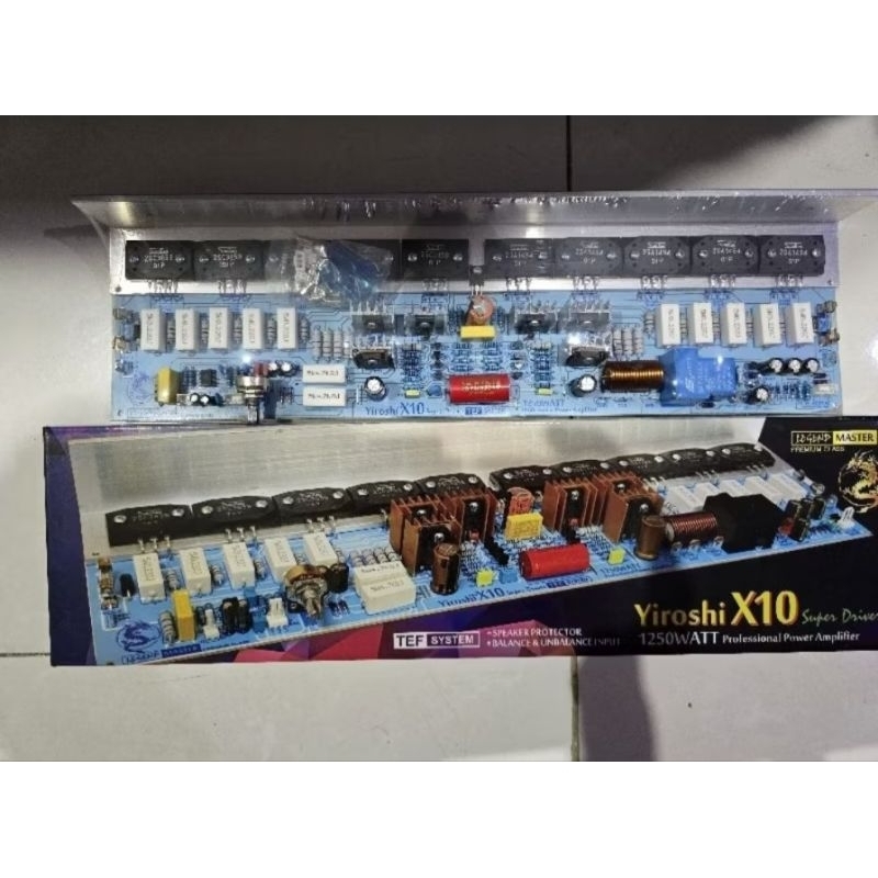 YIROSHI X10 SANKEN SUPER DRIVER PROFESIONAL POWER AMPLIFIER