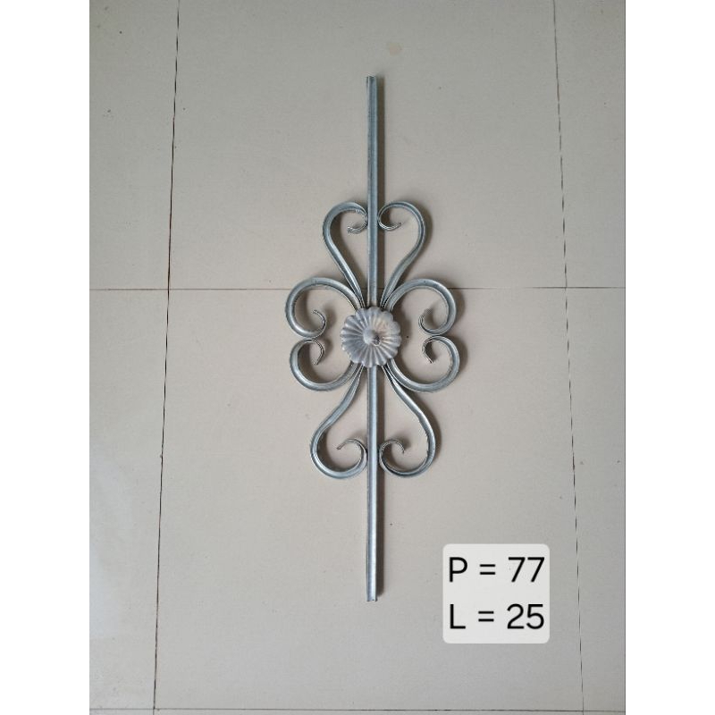 ornamen pintu pagar besi bahan besi holo