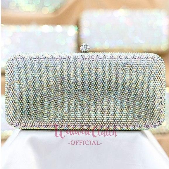 Waiwai Tas Wanita Crystal Mewah CR1030 Clutch