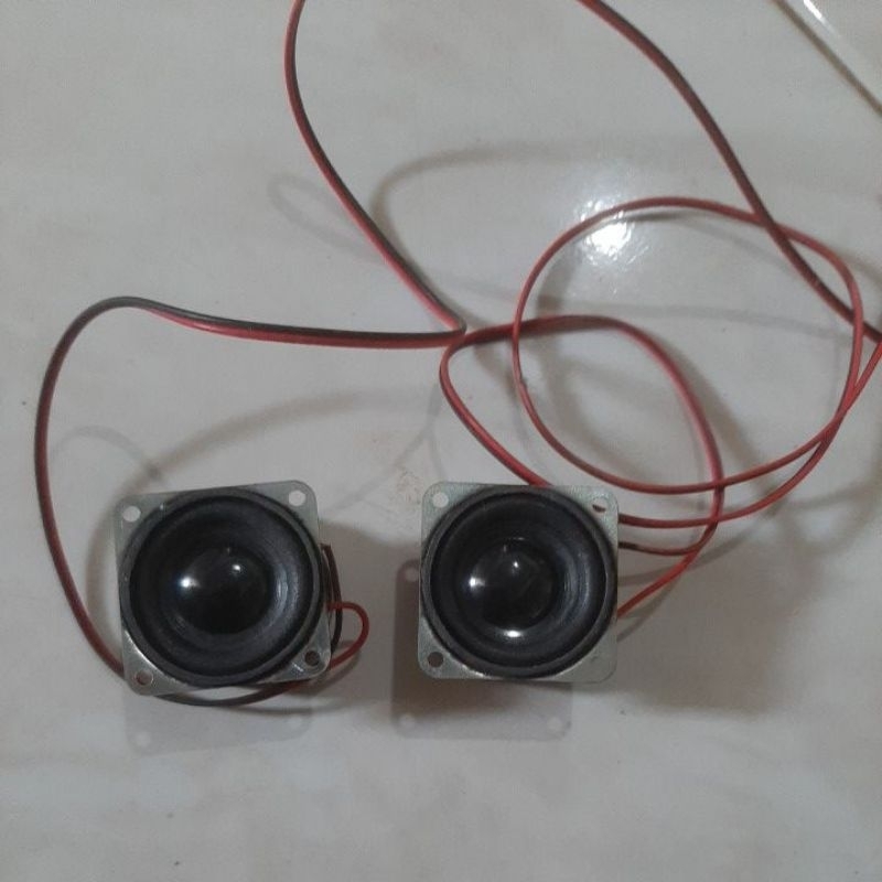 Satu pasang twitter 4ohm 5watt