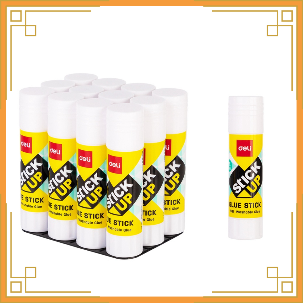 

DELI Lem stick kertas 8gr, 15gr, 21gr, dan 36gr