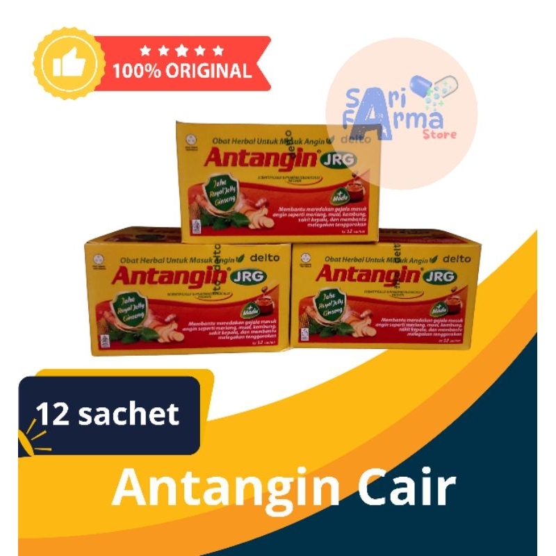 

Antangin Cair 15 ml 12 Sachet | Antangin Junior 10 ml 6 Sachet