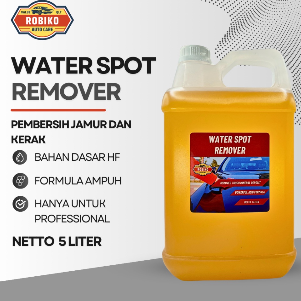 Water Spot Remover Pembersih Jamur Kerak Kendaraan HF Robiko Mineral Deposit Ampuh KODE J5F1