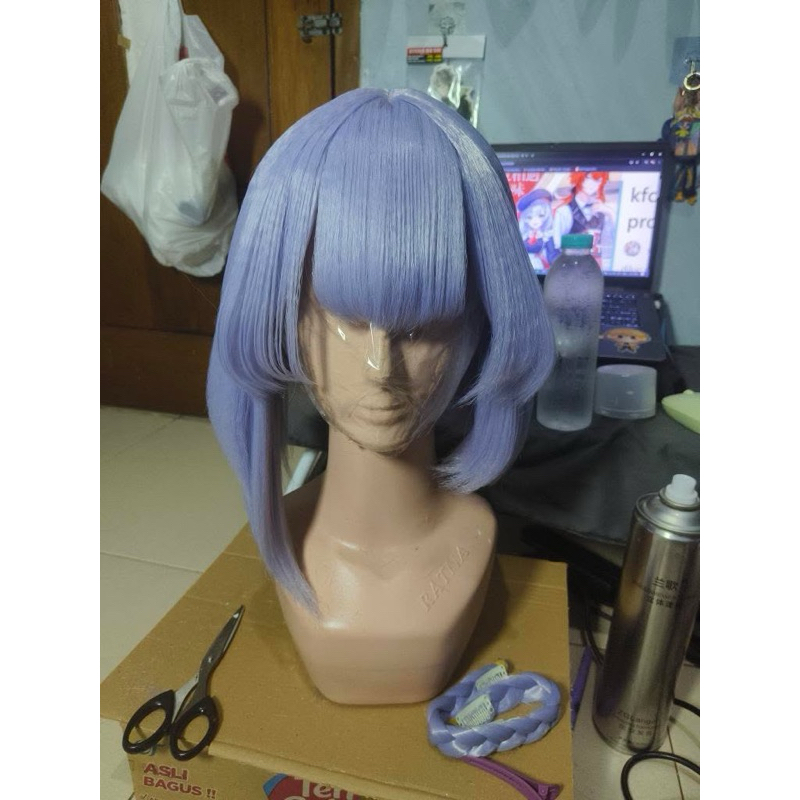 Wig Noelle KFC (Styled)