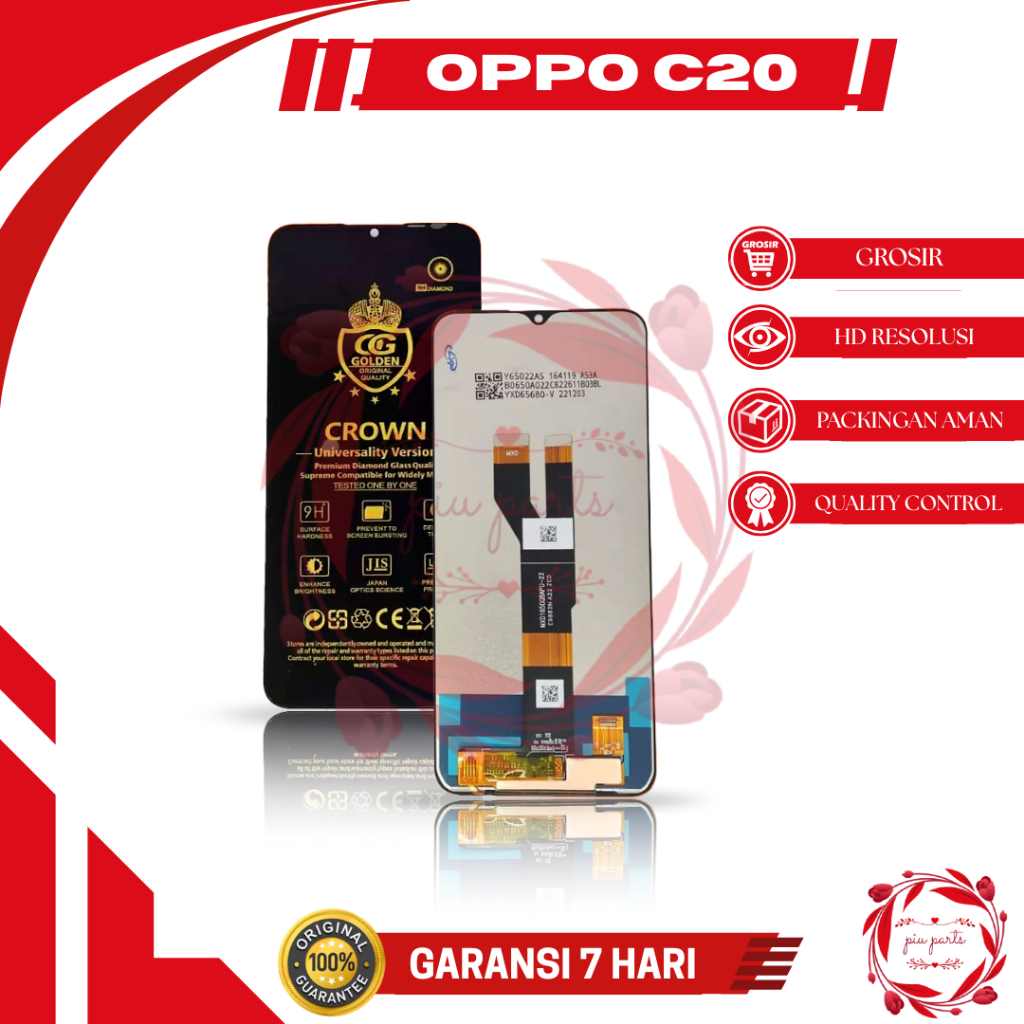 LCD REALME (C20 / C21 / C11 2021 NARZO 50I) (REALME C11 2020 / C12 / C15 TOUCHSREEN FULLSET