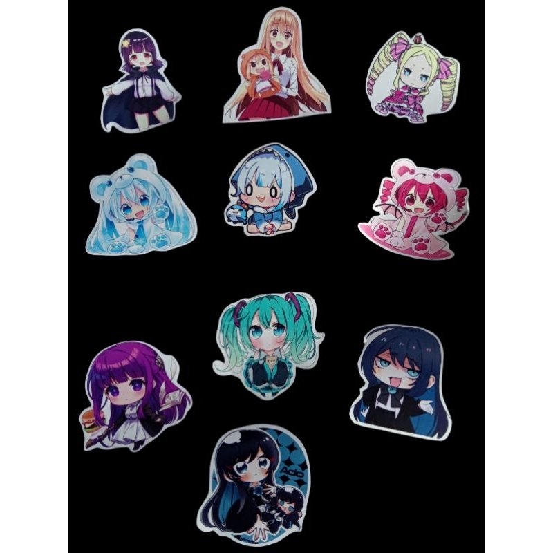 

Stiker Anime waterproof