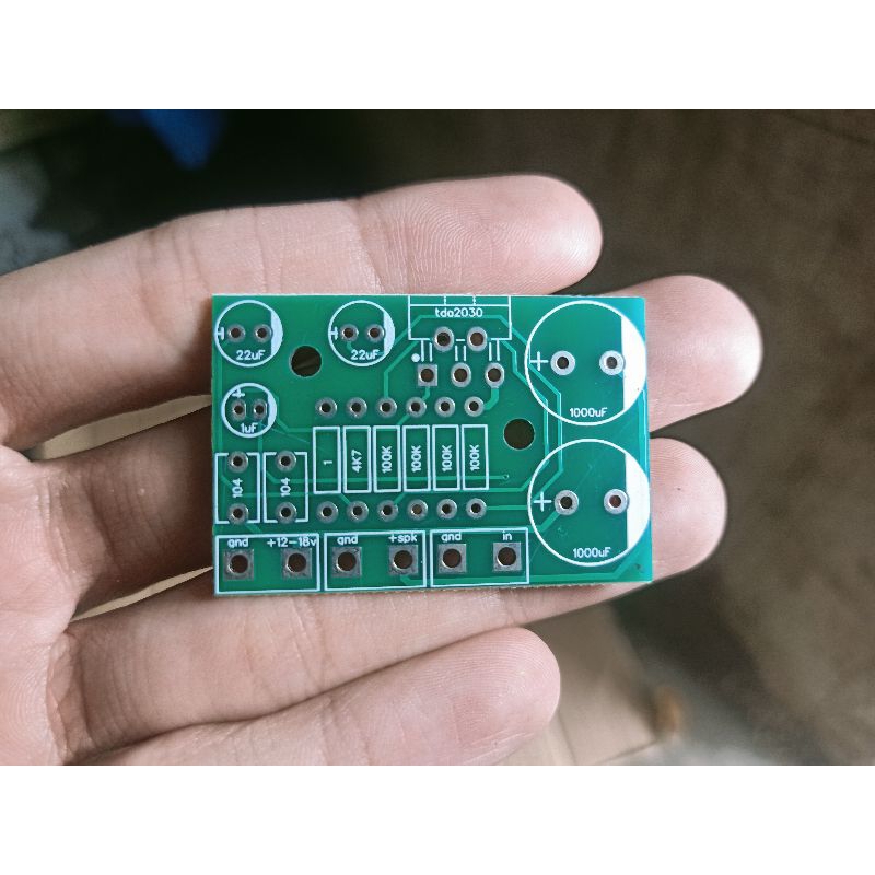 PCB MONO TDA 2030.