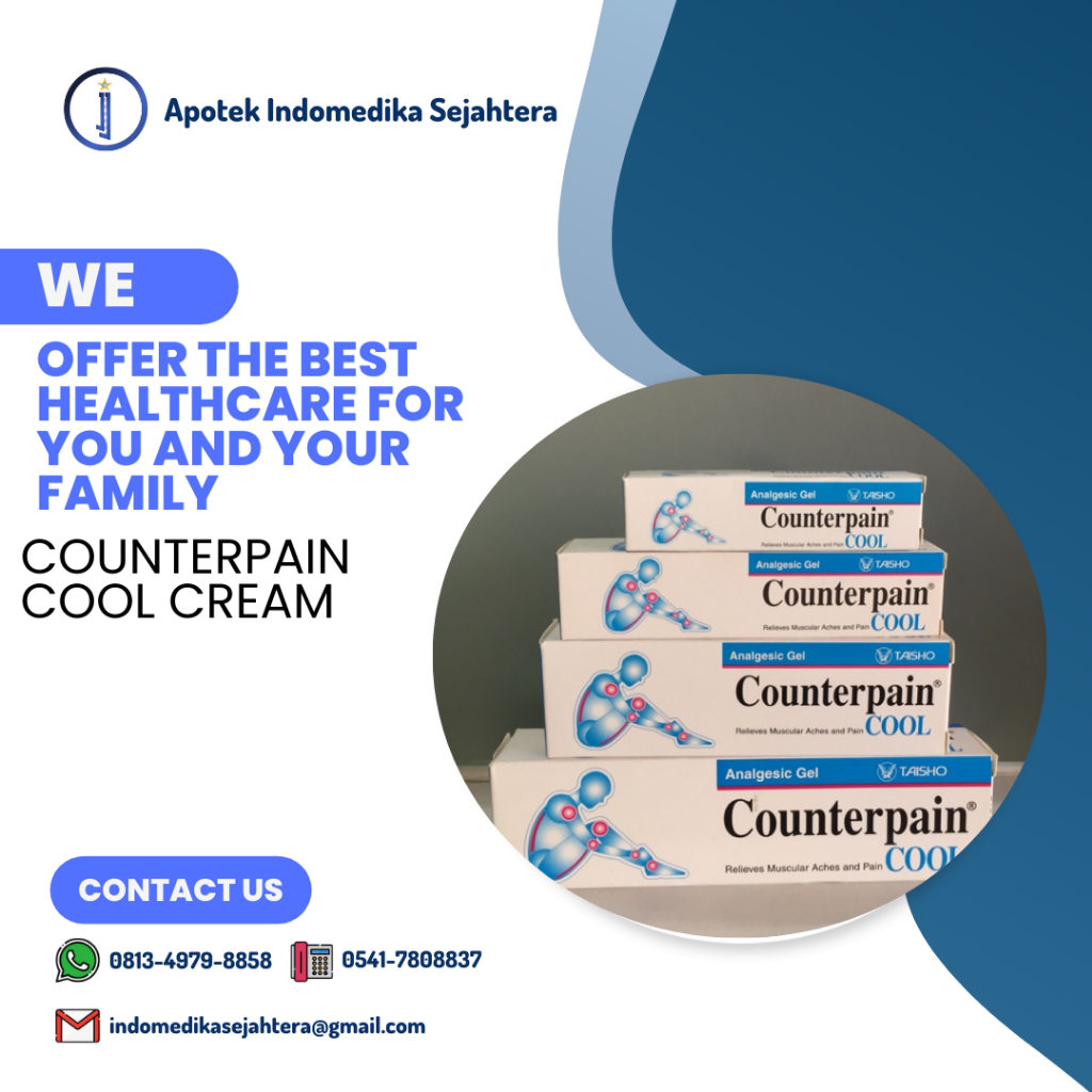 COUNTERPAIN COOL 5 GRAM / COUNTERPAIN COOL 15 GRAM / COUNTERPAIN COOL 30 GRAM / COUNTERPAIN COOL 60 