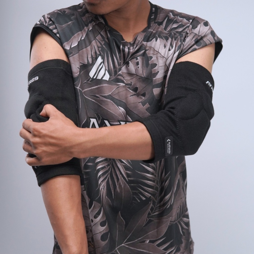 Pelindung Siku Tangan Kiper Futsal Elbowpad Ayres Scudo Deker Sepasang Deker Atlet Volly Basket