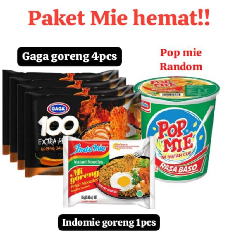 

PAKET MIE HEMAT: PAKET HEMAT 1/PAKET HEMAT 2/ PAKET HEMAT 3