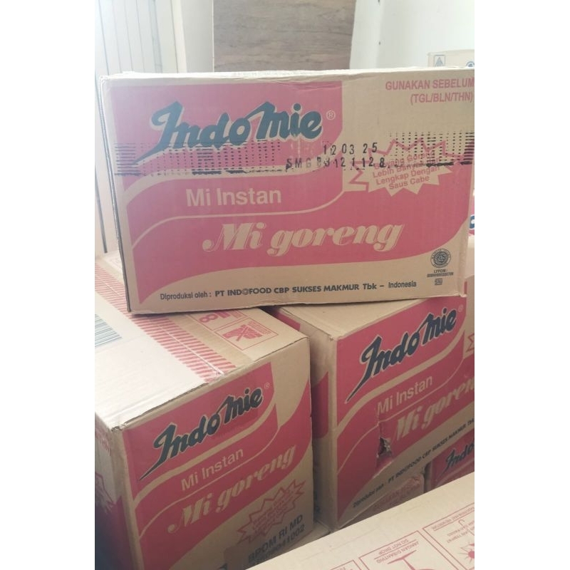 

Indomie goreng, soto dll