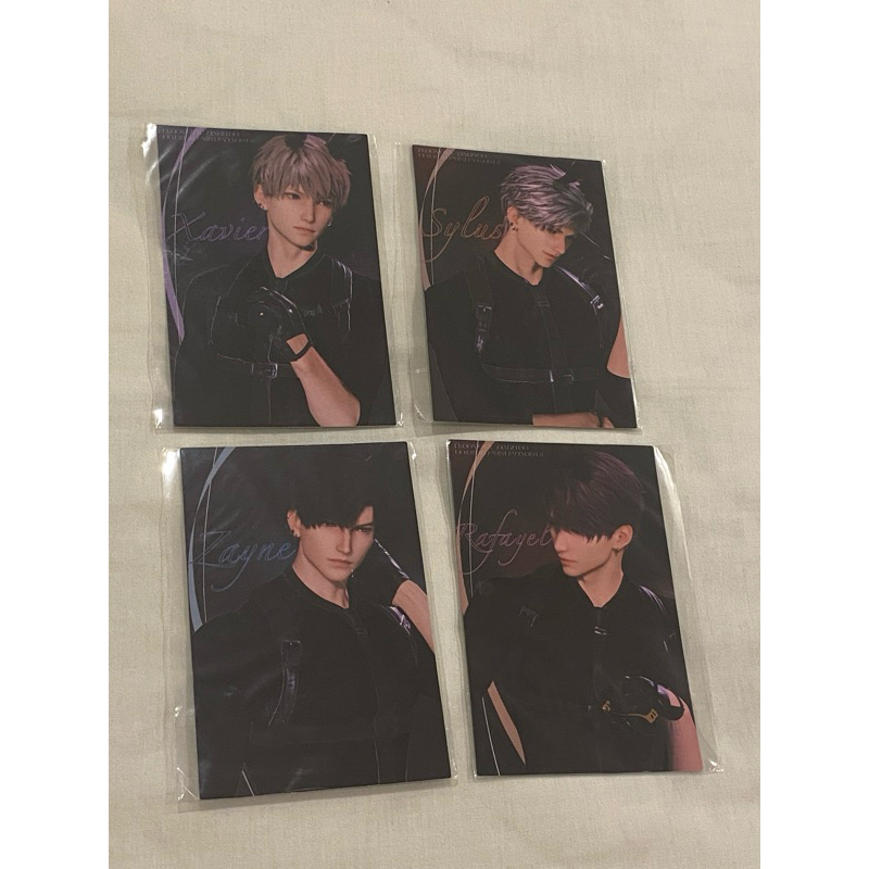 

[READY STOCK + BONUS] LOVE AND DEEPSPACE THERMAL POSTCARD RAFAYEL SYLUS XAVIER ZAYNE