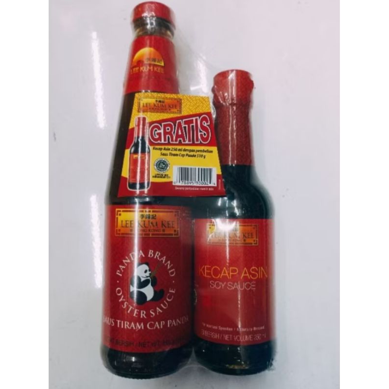 

PROMO Lee kum Kee saus tiram cap panda GRATIS kecap asin