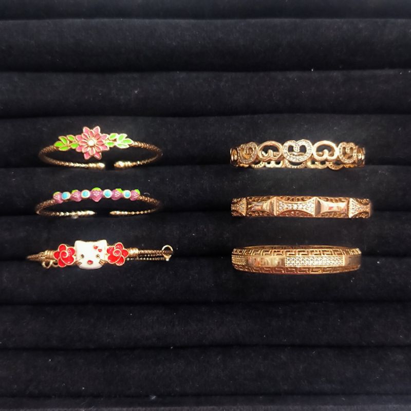 xuping gelang anak / gelang perhiasan anak / xuping / gelang imitasi