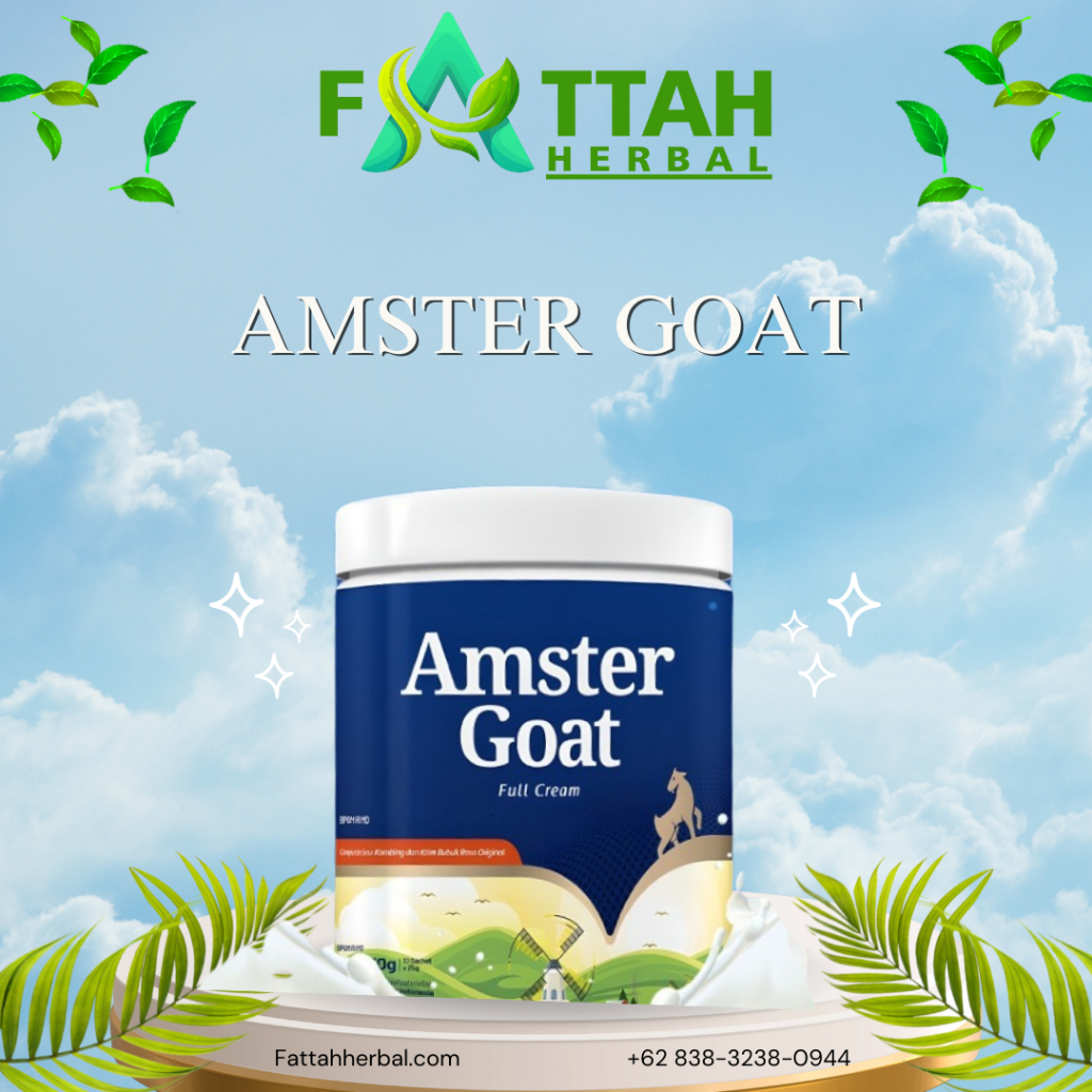 

AMSTER GOAT - Susu Kambing Amstergoat Bantu Meringankan Masalah Lambung 250gr