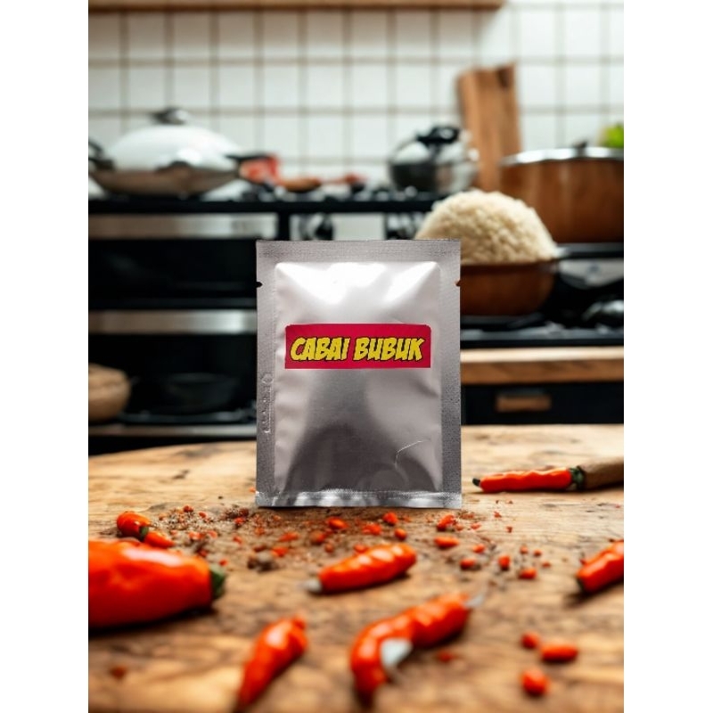 

Cabai Kasar Bubuk Bumbu Dapur 10gr